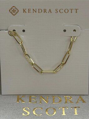 Kendra Scott gold necklace